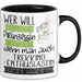 Trekking-Enthusiastin Tasse Geschenk Spruch Wer Will Schon Prinzessin Sein Wenn Man Auch Trekking-Enthusiastin Sein Kann Trendation