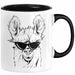 Llama Alpaka Tasse Geschenk Lama Geschenkidee für Lama-Fans Schwarz Trendation