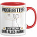 Vogelretter Tasse Geschenk für Vogelretter Der Mann Der Alles Kann Geschenkidee zum Geburtstag Rot Trendation