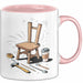 DIY Möbelbauer Tasse Geschenk Lustige Geschenkidee Spruch Für Holz DIY Macher Rosa Trendation