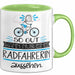 Radfahrerin Geschenk Tasse So Gut Kann Nur Eine Radfahrerin Aussehen Geschenkidee Geburtstag Weihnachten Lustig Grün Trendation