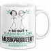 Musikproduzent Geschenk Tasse So Gut Kann Nur Ein Musikproduzent Aussehen Geschenkidee Kaffee-Becher Weiß Trendation