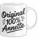 Annette Tasse Geschenk Original 100% Annette Geschenkidee Geburtstag Weiß Trendation