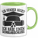 Gendern Tasse Geschenkidee Ich Gender Nicht Ich Habe Einen Schulabschluss Kaffee-Becher Grün Trendation