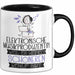 Elektronische Musikproduzentin Weil Es Keinen Schöneren Beruf Gibt Tasse Geschenk für Eine Elektronische Musikproduzentin Lustig Trendation
