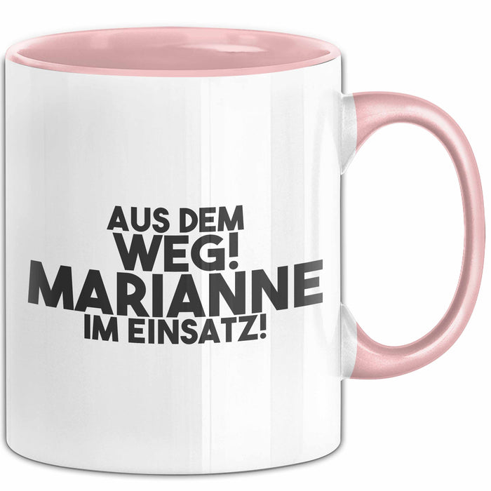 Marianne Tasse Aus Dem Weg! Marianne Im Einsatz! Geschenk