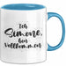 Simone Tasse Ich Simone, Bin Vollkommen Geschenk Blau Trendation