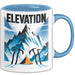 Bergsteiger Tasse Geschenk Lustige Geschenkidee Spruch Für Höhen Liebhaber Blau Trendation