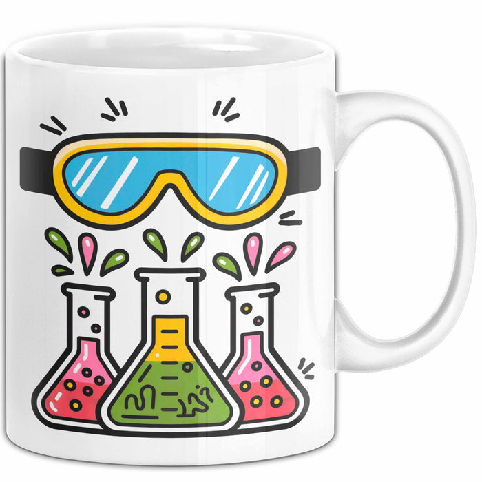 Laborant Tasse Geschenk Lustige Geschenkidee Spruch Für Labor Profis Weiß Trendation