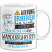 Wanderführerin Tasse Geschenk Lustiger Spruch Bitte Erheben Sie Sich Seine Majestät Die Wanderführerin Betritt Den Raum Weiß Trendation