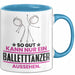 Balletttänzer Geschenk Tasse So Gut Kann Nur Ein Balletttänzer Aussehen Geschenkidee Kaffee-Becher Blau Trendation