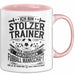 Fußballtrainer Tasse Geschenk Lustige Geschenkidee Spruch Stolzer Trainer Rosa Trendation