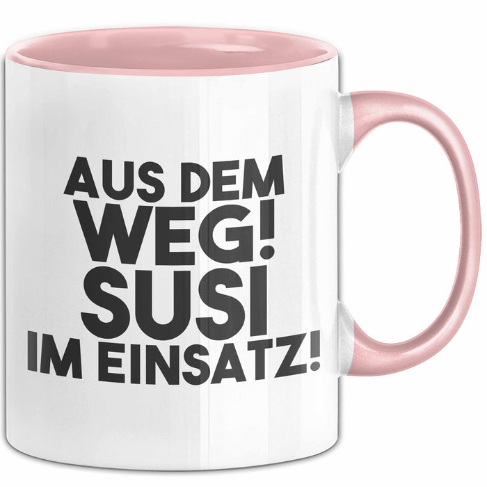 Susi Tasse Aus Dem Weg! Susi Im Einsatz! Geschenk