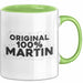 Martin Tasse Original 100% Martin Geschenk Grün Trendation