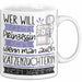 Katzenzüchterin Tasse Geschenk Spruch Wer Will Schon Prinzessin Sein Wenn Man Auch Katzenzüchterin Sein Kann Weiß Trendation