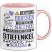 Stiefenkel Geschenk Tasse Lustiger Spruch Erheben Sie Sich Der Stiefenkel Betritt den Raum Rosa Trendation