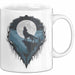 Wolf Tierliebhaber Tasse Geschenkidee für Wildtier Fans Weiß Trendation