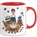 Barista Tasse Geschenk Lustige Geschenkidee Spruch Für Kaffee Liebhaber Rot Trendation