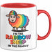 LGBTQ Schaf Tasse Geschenk Lustige Geschenkidee Spruch Rainbow Sheep In The Family Rot Trendation