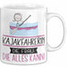 Kajakfahrerin Geschenk Tasse Becher Die Frau Die Allen Kann Geschenkidee für eine Kajakfahrerin Lustig Weiß Trendation