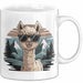 Alpaka Liebhaber Tasse Geschenkidee für Tierfreunde Weiß Trendation