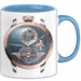 Luxusuhren Sammler Tasse Geschenkidee Zeitmesser Liebhaber Blau Trendation