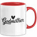 Patentante Tasse Geschenk Godmother Geschenkidee Taufe Patenkind Rot Trendation