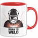 Schweißer Tasse Geschenk Lustige Geschenkidee Spruch Für Schweiß Profis Rot Trendation