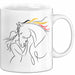 Pferde Tierliebhaber Tasse Geschenk Lustige Geschenkidee Spruch Weiß Trendation
