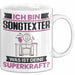Songtexter Tasse Geschenk für Songtexter Geburtstag Lustiger Spruch Kaffee-Becher Was Ist Deine Superkraft Weiß Trendation