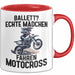Motorcross Tasse Geschenk Ballett Echte Mädchen Fahren Motocross Rot Trendation
