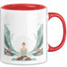Yoga Lehrer Tasse Geschenk Lustige Geschenkidee Spruch Für Achtsame Seelen Rot Trendation