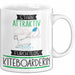 Kiteboarderin Tasse Geschenk Becher Stark Attraktiv Furchtlos Kiteboarderin Lustige Geschenkidee Weiß Trendation