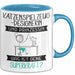 Katzenspielzeug-Designerin Und Prinzessin Tasse Geschenk Für Eine Katzenspielzeug-Designerin Geburtstag Was Ist Deine Superkraft Blau Trendation