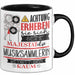 Musiksammlerin Tasse Geschenk Lustiger Spruch Bitte Erheben Sie Sich Seine Majestät Die Musiksammlerin Betritt Den Raum Schwarz Trendation