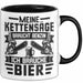 Waldarbeiter Tasse Geschenk Holz Meine Kettensägen Brauchen Benzin Und Ich Brauche Bier Trendation