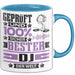 DJ Geschenk Lustiger Spruch für DJ Geschenkidee Bester DJ Der Welt Blau Trendation
