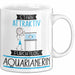 Aquarianerin Tasse Geschenk Becher Stark Attraktiv Furchtlos Aquarianerin Lustige Geschenkidee Weiß Trendation