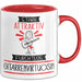 Gitarrenvirtuosin Tasse Geschenk Becher Stark Attraktiv Furchtlos Gitarrenvirtuosin Lustige Geschenkidee Rot Trendation