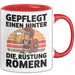 Bierliebhaber Biertrinker Faultier Tasse Geschenk Lustige Geschenkidee Spruch Gepflegt Einen Hinter Die Rüstung Römern Rot Trendation