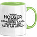Holger Tasse Wenn Holger Nicht Repariert, Sind Wir Am Arsch Geschenk Grün Trendation