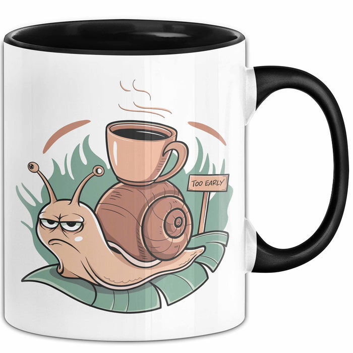 Morgenhasser Tasse Geschenkidee für Muffel Trendation