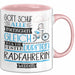 Radfahrerin Geschenk Becher Tasse Gott Schuf Alle Menschen Gleich Nur Die Besten Durfeten Radfahrerin Werden Geschenkidee Lustig Rosa Trendation