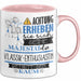 Klassik-Enthusiastin Tasse Geschenk Lustiger Spruch Bitte Erheben Sie Sich Seine Majestät Die Klassik-Enthusiastin Betritt Den Raum Rosa Trendation