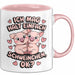 Schweinebauer Schweine Tier Tasse Geschenk Lustige Geschenkidee Spruch Ich Mag Halt Einfach Schweinchen Ok Rosa Trendation