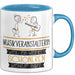 Musikveranstalterin Weil Es Keinen Schöneren Beruf Gibt Tasse Geschenk für Eine Musikveranstalterin Lustig Blau Trendation