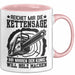 Waldarbeiter Tasse Geschenk Kettensäge Holz Reichet Mir Die Kettensäge Rosa Trendation