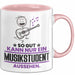Musikstudent Geschenk Tasse So Gut Kann Nur Ein Musikstudent Aussehen Geschenkidee Kaffee-Becher Rosa Trendation