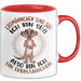 Erdmännchen Tier Tasse Geschenk Lustige Geschenkidee Spruch Erdmännchen Sind Süß Rot Trendation