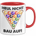 Billard-Spieler Tasse Pool Heul Nicht Bau Auf Geschenkidee Billiard Profi Becher Rot Trendation